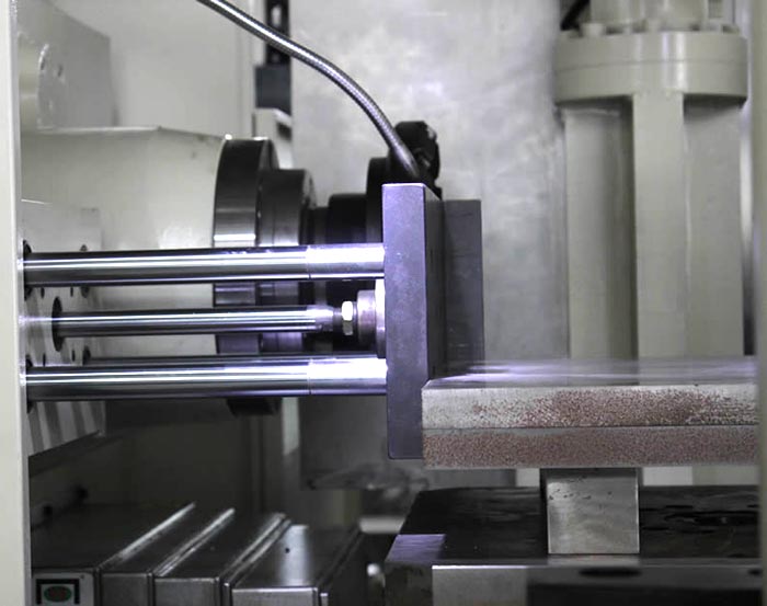 XK3655數(shù)控雙端面銑(xi)床工作圖