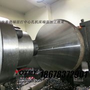 汽車盆角齒/盤(pán)角齒銑端面打中(zhong)心孔加工實例