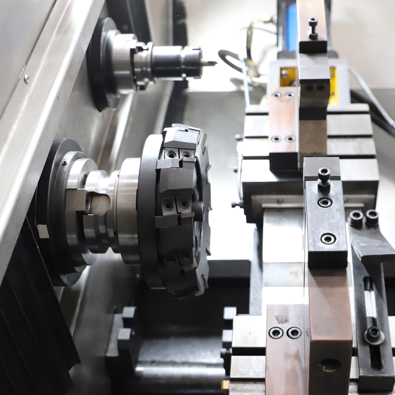 銑端面打(da)中心孔機(ji)床